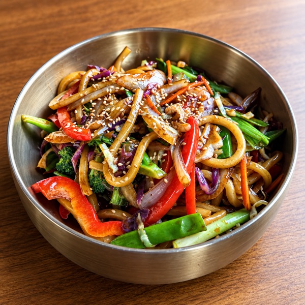 Yaki Udon with Chicken